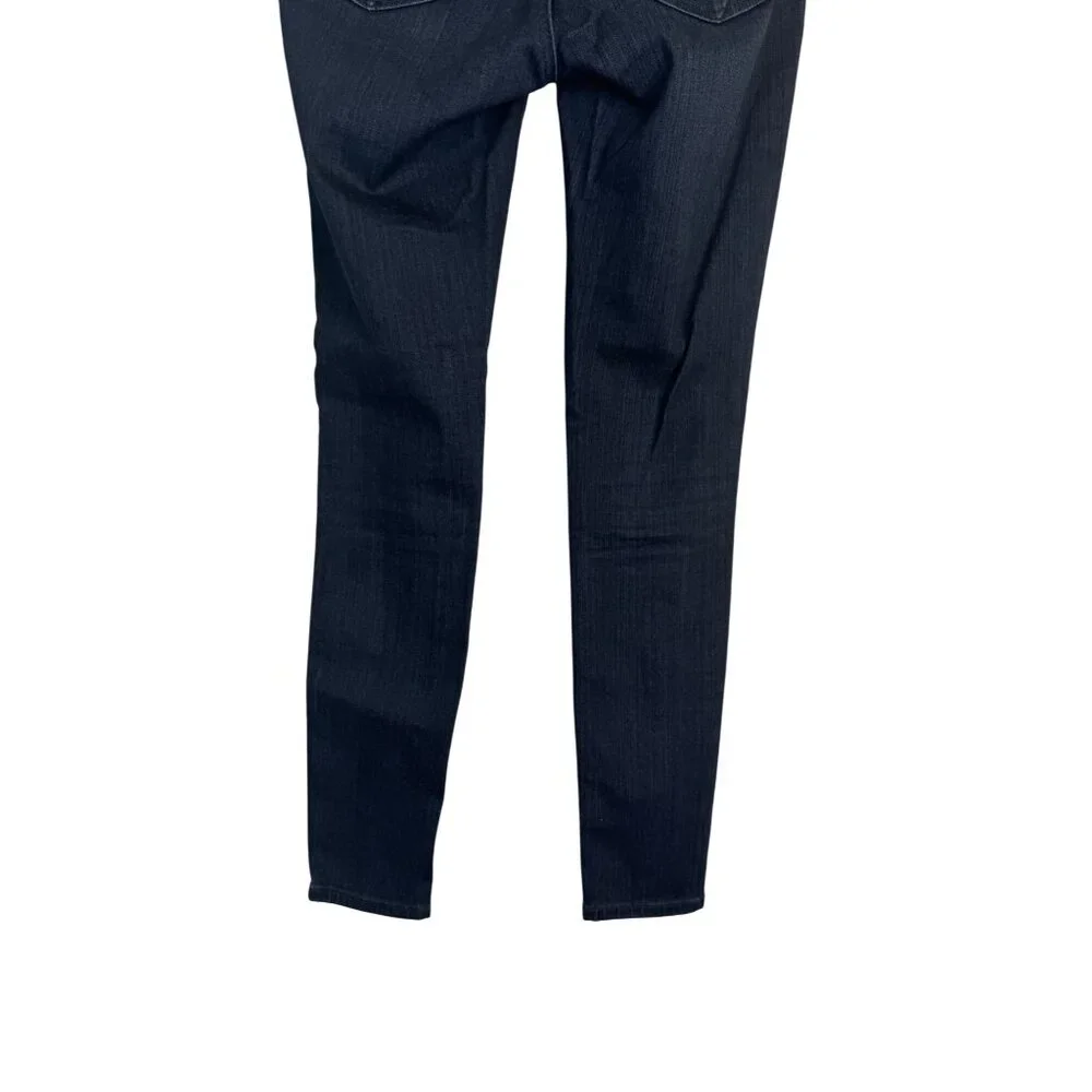 AG Adriano Goldschmied Size 25 Dark Wash Legging Ankle Jeans Cotton Blend